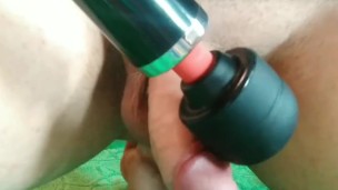 Having fun with a vibrator and a dildo (Part 1)