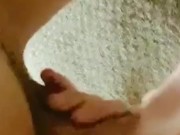 Teen gf gagging on daddy's cock