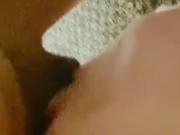 Teen gf gagging on daddy's cock 9/16