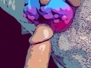 Alien 👽 pussy drains cartoon cock pt2 13/16