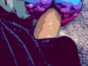 Alien 👽 pussy drains cartoon cock pt2 14/16