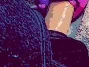 Alien 👽 pussy drains cartoon cock pt2 5/16