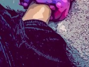 Alien 👽 pussy drains cartoon cock pt2 8/16