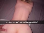 Snapchat Compilation horny 19 Year old Teen Cheats on Boyfriend 14/16