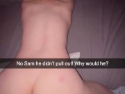 Snapchat Compilation horny 19 Year old Teen Cheats on Boyfriend 15/16