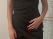 Hellolimoonoff striptease en tenue de soirée