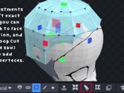 How to Quickly Make Hair For Your 3D Anime Model 3/16
