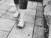 Lace Socks Teasing Outdoors (Vintage) 14/16