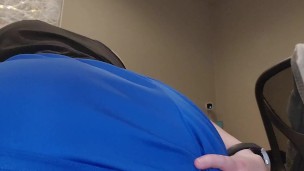 Riding my black dildo lips that grip