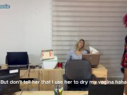 I am a lucky delivery to fuck 3 sexy office workers ft, Ann Rides, Celeste Alba, Andy Cortes by Pool 3/16