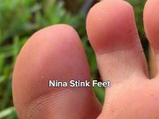 POV: Stinky Feet Fetish. Taking off the sweat Sneakers 10/16