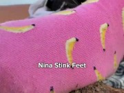 POV: Stinky Feet Fetish. Taking off the sweat Sneakers 14/16