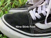 POV: Stinky Feet Fetish. Taking off the sweat Sneakers 2/16