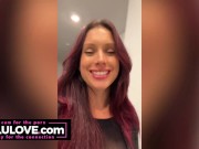 Big boobs babe parties in slow motion dancing camera, teases naked spreading JOI, dick rate with 9 score & more - Lelu Love 12/16