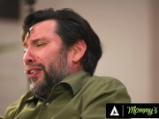 MOMMY'S BOY - All-Natural MILF Lauren Phillips Caught Horny Husband Masturbating With Vacuum Cleaner 3/16