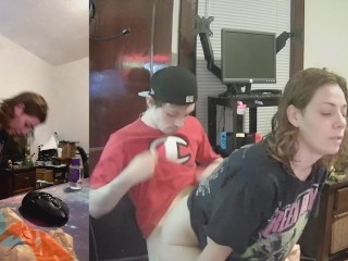 Heather Kane Caught Making a Stranger Cum!