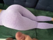 step sister try leggings and turns me on with her amazing ass 13/16