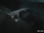 Horny girl watches her fingers sliding in and out of her pussy 13/16