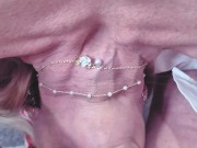 POV Stepmom deep throat BJ with Stepson, MILF Cougar Mature 15/16