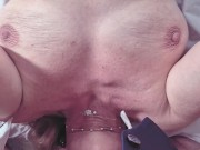 POV Stepmom deep throat BJ with Stepson, MILF Cougar Mature 16/16