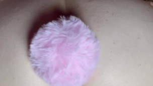 BBW CHUBBY WHITE BUNNY BOUNCES AND CREAMS ON COCK FILLING MY PUSSY FULL OF CUM 🤍🐰