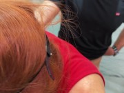 MY FANCENTRO – Wife cheats with stranger in bathroom at party 13/16