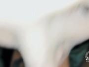 Sucking the tip of his dick while he caresses my face 7/16