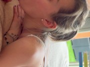 I ask him for a dose of cum before leaving for work 4/16