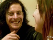 Couple talking before first time sex on camera 1/16