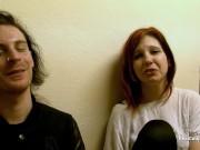 Couple talking before first time sex on camera 11/16