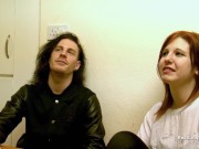 Couple talking before first time sex on camera 7/16