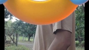 jakol sa tabing kalsada,muntik na mahuli may dumaan