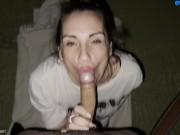 Mi madrastra me llevó a la terraza a sacarme la leche con sus grandes tetas/ MilfAngelQueen x LuenOk 5/16