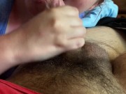Blowjob from the neighborhood hot wife 15/16