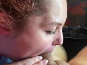 Blowjob from the neighborhood hot wife 3/16