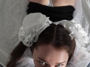 Fucked a classmate at the prom. Hot schoolgirl riding on cock - Valeria Sladkih 4/16