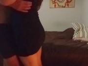I fuck the blonde and she dedicates the milk to the cuckold. hotwife cuckold amateur