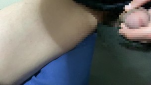 男オナニー正面から発射まで
