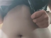 Russian beauty shows off her new outfit