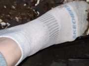 Smashing cake on my break pedal in my socks and jeans 360 view 11/16