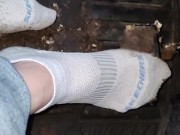 Smashing cake on my break pedal in my socks and jeans 360 view 16/16