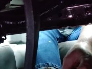 Smashing cake on my break pedal in my socks and jeans 360 view 3/16