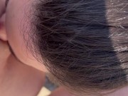 Suck A Fat Cock On The Public Beach😈🔥