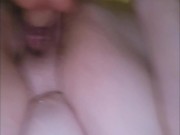 Huge dildo inside me 9/16
