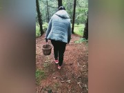 sex while walking in the woods 1/16