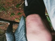 sex while walking in the woods 13/16