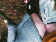 sex while walking in the woods 8/16