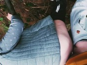 sex while walking in the woods 9/16