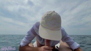 This MILF Sucked All My Cum While We Were Drifting On a Kayak - Letty Black