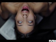 Jadilica Fucks Lia Lin With Massive Cumshots After Gender Transformation TRAILER 9/16